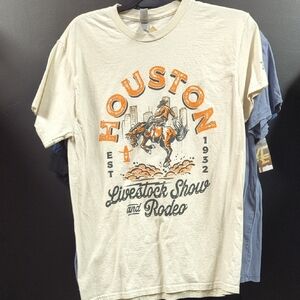 Gildan Cream Houston Rodeo T-Shirt